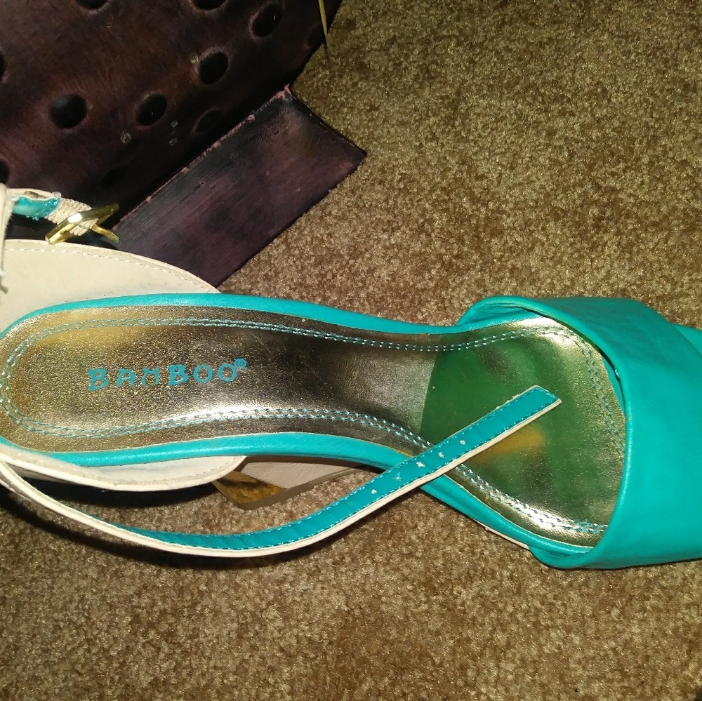 Bamboo Wedge Sandals